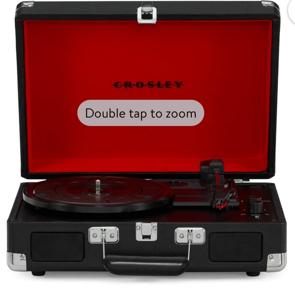 New Open Box Crosley Model:CR8005G-BK S/N:690751223 Travel TurnTable . - Picture 10 of 16